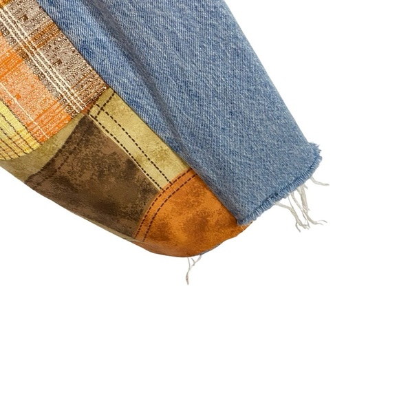 Levi’s 510 Custom Jeans Waist 30 31 Womens Size 10 12 Upcycled Vintage Denim - Picture 5 of 15